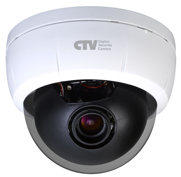 Видеокамера купольная CTV-CPD36W: продажа, цена в Новосибирске. системы видеонаблюдения от "ООО "Протект"" - 11105031